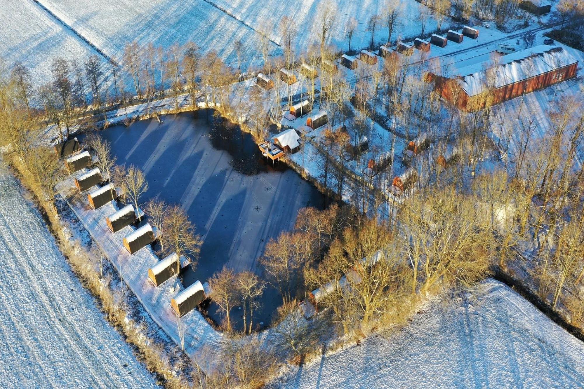 Villa 23 Familien Premium Pods "Juist" Silberstedt Esterno foto