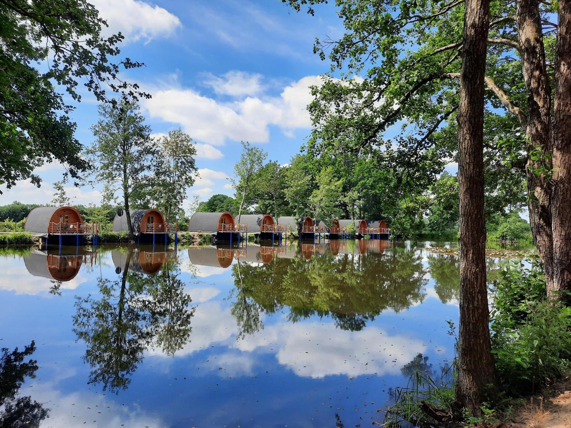 Villa 23 Familien Premium Pods "Juist" Silberstedt Esterno foto